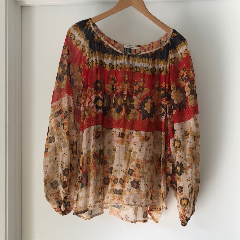 Mes Demoiselles floral blouse